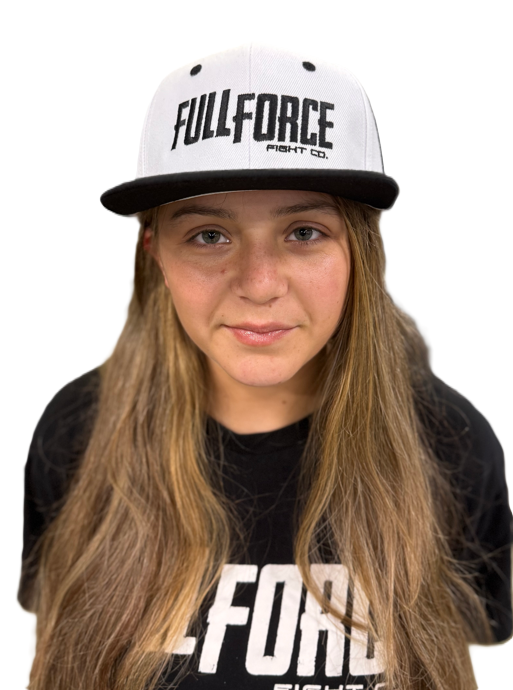Full Force Fight Co Snapback White/Black